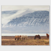 ISLAND GESCHENKPAPIER (Flach)