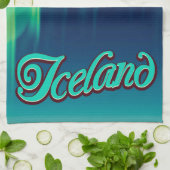 Island Geschirrtuch (Gefaltet)