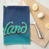 Island Geschirrtuch (Viertel Falte)