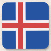 Island Getränkeuntersetzer (Vorderseite)