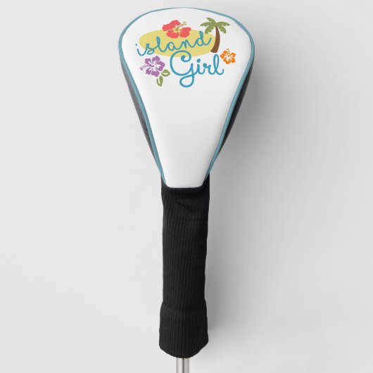 Island Girl - Sport Golf Headcover (Vorderseite)