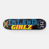 ISLAND GIRLZ Skateboard, 7¾ Zoll Deck Skateboard (Horizontal)