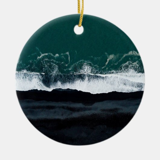 Island Glacier Solheimajokull Ornament (Vorne)