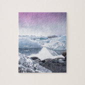 Island-Gletscher-Lagune Puzzle (Vertikal)