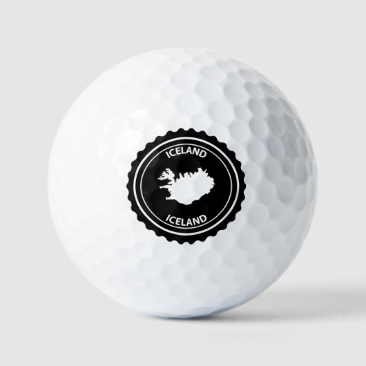 Island Golfball (Vorderseite)