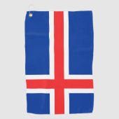 Island Golfhandtuch (Vorderseite)