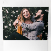 Island Gruß Dreifach Gefaltete Urlaubskarte (Innen Erste Seite)