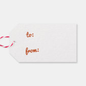 Island Gruß Geschenkanhänger (Rückseite Horizontal)