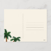 Island Grußurlaub Feiertagspostkarte (Rückseite)