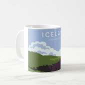 Island-Halbinsel Snaefellsnes Kaffeetasse (Vorderseite Links)