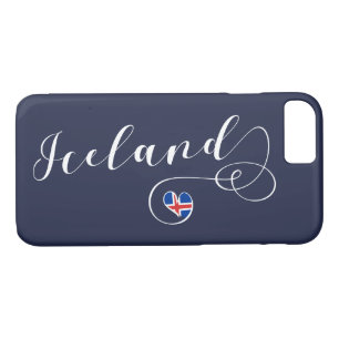 Island Heart Cell Case, Island iPhone 8/7 Hülle