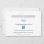 Island Heights NJ all-in-one QR Code UAWG Wedding Einladung (Rückseite)
