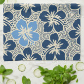 Island Hibiskus Hawaiian Kitetücher Geschirrtuch (Gefaltet)