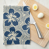 Island Hibiskus Hawaiian Kitetücher Geschirrtuch (Viertel Falte)