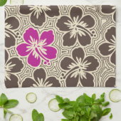 Island Hibiskus Hawaiian Kitetücher Handtuch (Gefaltet)