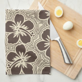 Island Hibiskus Hawaiian Kitetücher Handtuch (Viertel Falte)