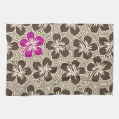 Island Hibiskus Hawaiian Kitetücher Handtuch (Horizontal)