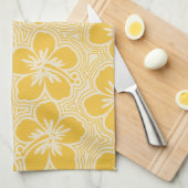 Island Hibiskus Hawaiian Kitetücher Küchentuch (Viertel Falte)