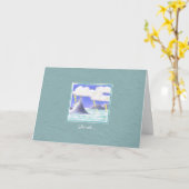 Island Hitchhiker: Unterstützung der Sage Friendsh Karte (Gelbe Blume)