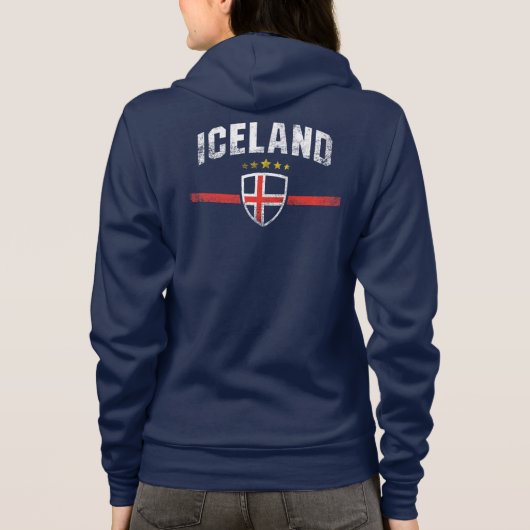 Island Hoodie (Rückseite)