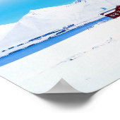 Island-Hütte Poster (Ecke)