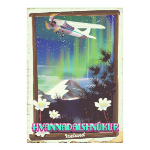 Island Hvannadalshnúkur Fotodruck