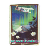 Island Hvannadalshnúkur Magnet (Vertikal)