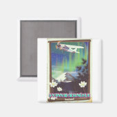 Island Hvannadalshnúkur Magnet (Vorderseite/Rückseite)