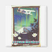 Island Hvannadalshnúkur Magnet (Vorne)