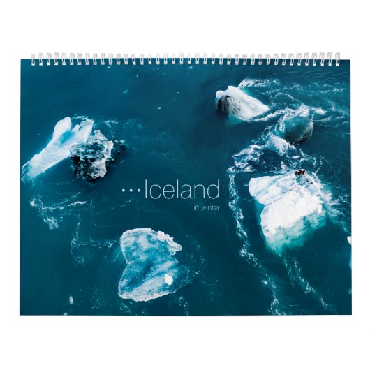 Island im Winter Kalender (Titelbild)