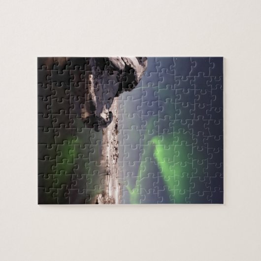 Island im Winter Puzzle (Horizontal)