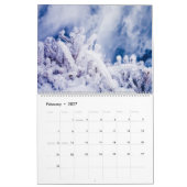 Island: Ís og Vatn (Eis und Wasser) Kalender (Feb 2027)