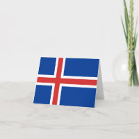 Island (isländische Flagge)