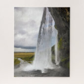 Island Jigsaw Puzzle - Fall Seljalandsfoss (Vertikal)