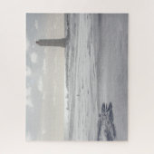 Island Jigsaw Puzzle - Malariff Leuchtturm Winter (Vertikal)