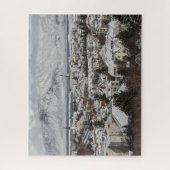 Island Jigsaw Puzzle - Reykjavik im Winter (Vertikal)