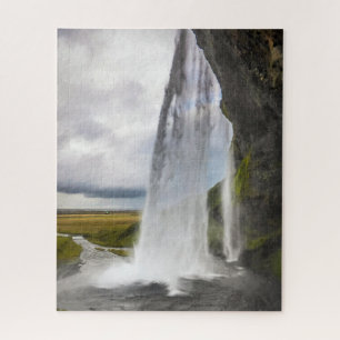 Island Jigsaw Puzzle - Seljalandsfoss fällt