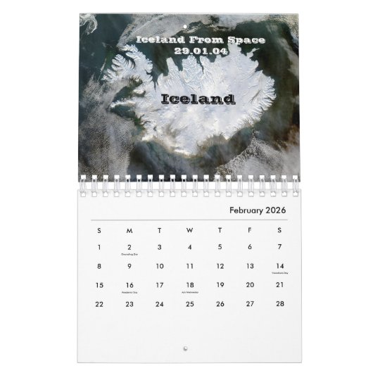 Island Kalender (Feb 2026)