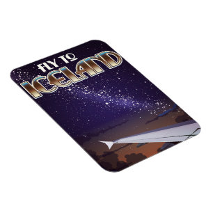 Island-Kampfplakat Magnet