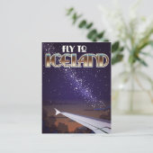 Island-Kampfplakat Postkarte (Stehend Vorderseite)