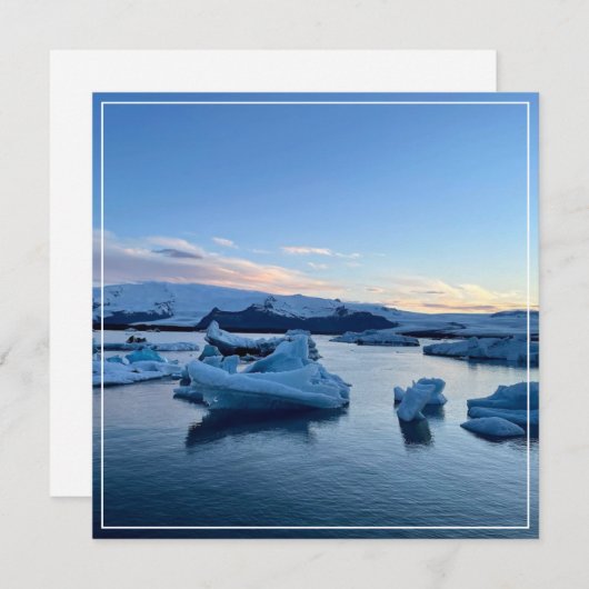 Island - Karte (Vorne/Hinten)