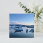 Island - Karte (Stehend Vorderseite)