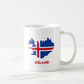 ISLAND-KARTE KAFFEETASSE