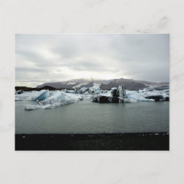 Island-Karte Postkarte