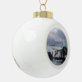Island - Keramik Ball Ornament (Links)