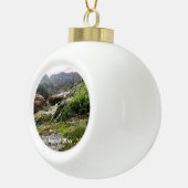 Island - Keramik Ball Ornament (Rechts)