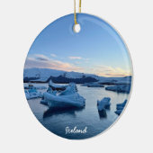 Island - Keramik Keramik Ornament (Links)