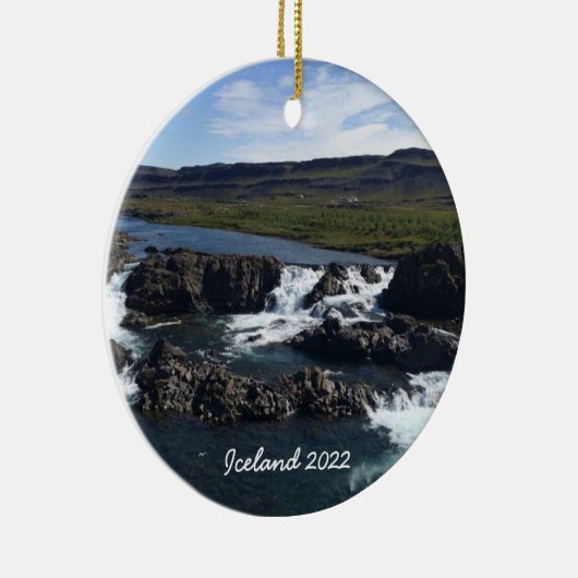 Island - Keramik Keramik Ornament (Rechts)