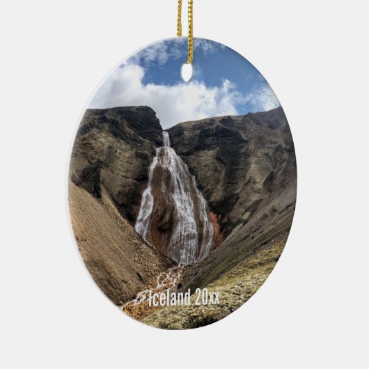 Island - Keramik Ornament (Rechts)