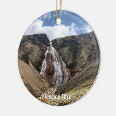 Island - Keramik Ornament (Links)